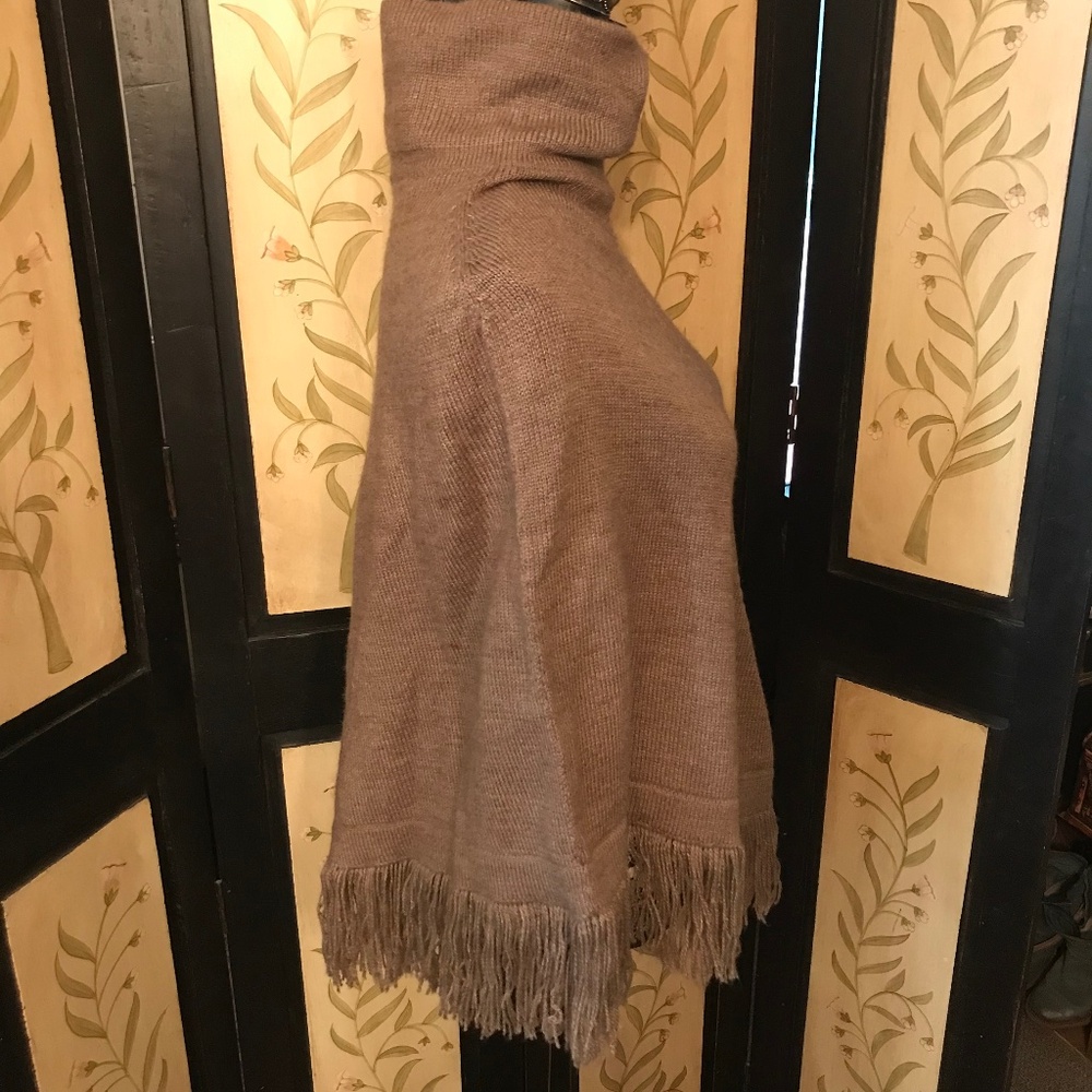 Andes Gifts turtle neck poncho